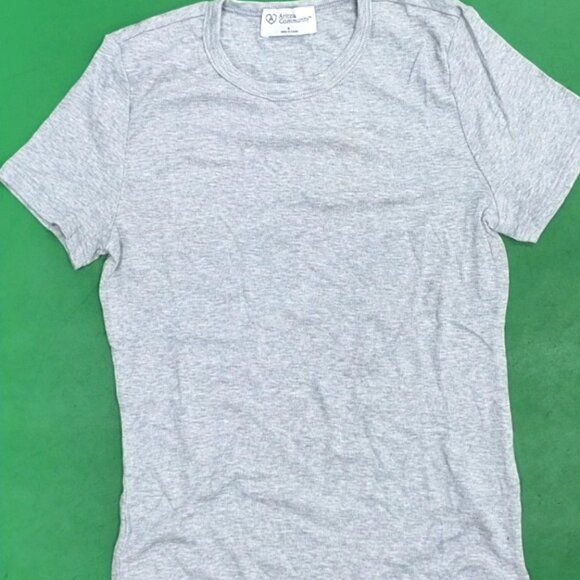 Aritzia Sunday Best Bliss Hip Tee - Grey Small - Picture 2 of 3